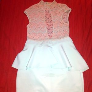 Windsor Sleeveless Lace  Bodycon Open back Dress Size Xs